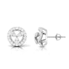Jewelove™ Earrings Designer Platinum Diamond Earrings for Women JL PT E OLS 29