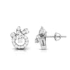 Jewelove™ Earrings Designer Platinum Diamond Earrings JL PT E OLS 27