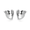 Jewelove™ Earrings Designer Platinum Diamond Heart Earrings JL PT E LC844