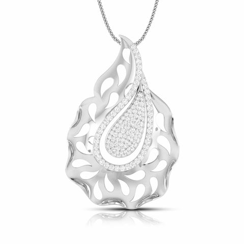 Designer Platinum Diamond Pendant for Women JL PT P NL8472