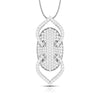Jewelove™ Pendants Designer Platinum Diamond Pendant for Women JL PT P NL8521