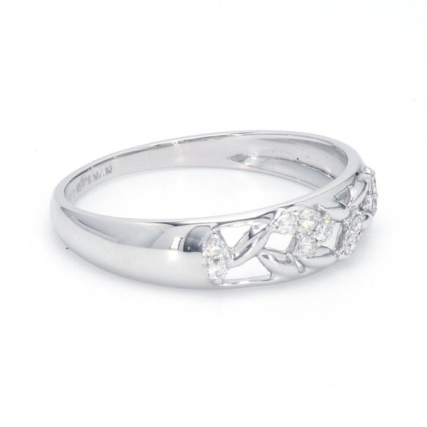 Jewelove™ Rings Designer Platinum Diamond Ring for Women JL PT 572