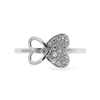 Jewelove™ Rings SI IJ Designer Platinum Diamond Ring for Women JL PT LC890