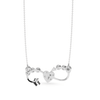 Jewelove™ Pendants Designer Platinum Heart Diamond Pendant for Women JL PT P LC938