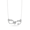 Jewelove™ Pendants SI IJ Designer Platinum Heart Diamond Pendant for Women JL PT P LC938