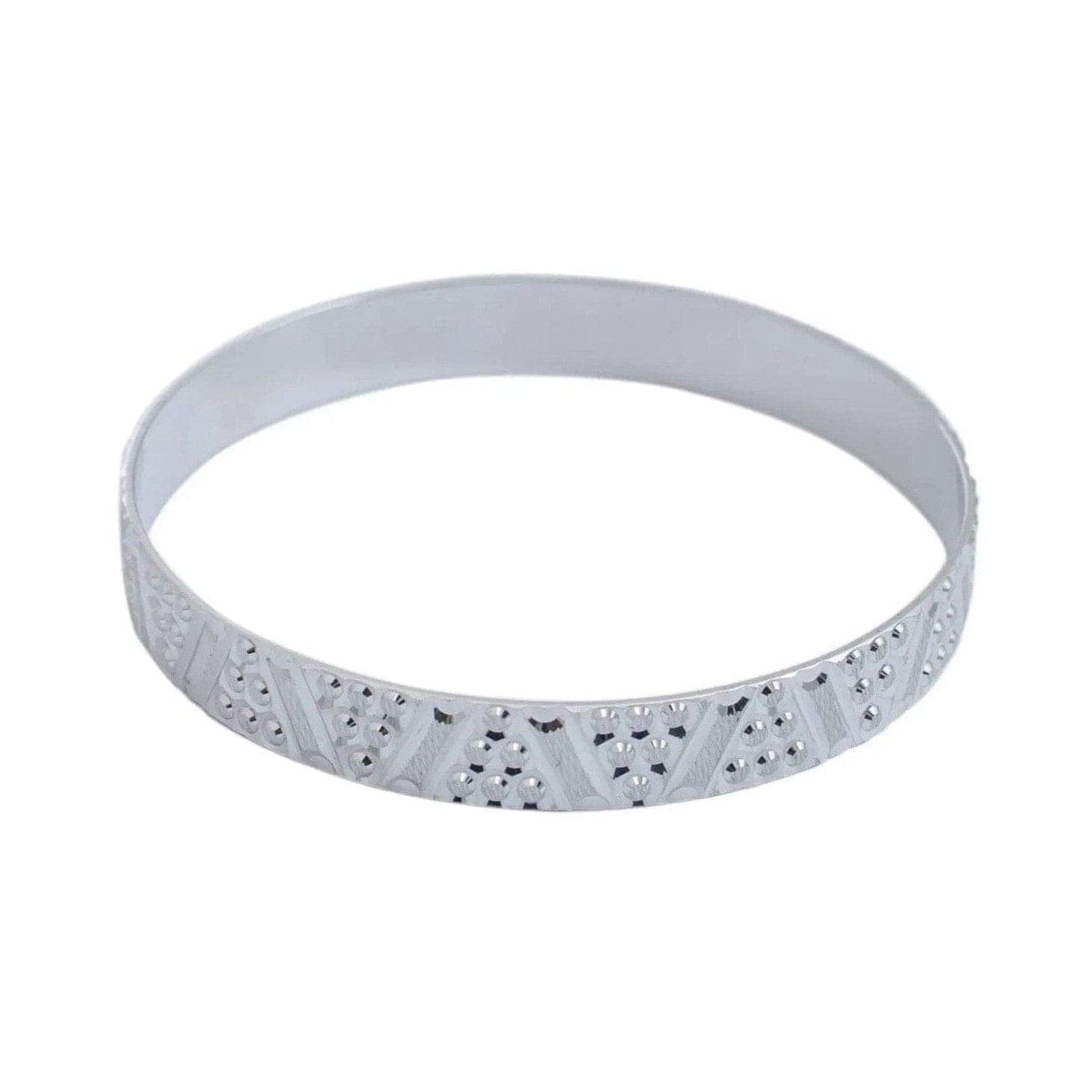 Jewelove™ Bangles & Bracelets Designer Platinum Kada for Women JL PTB 630