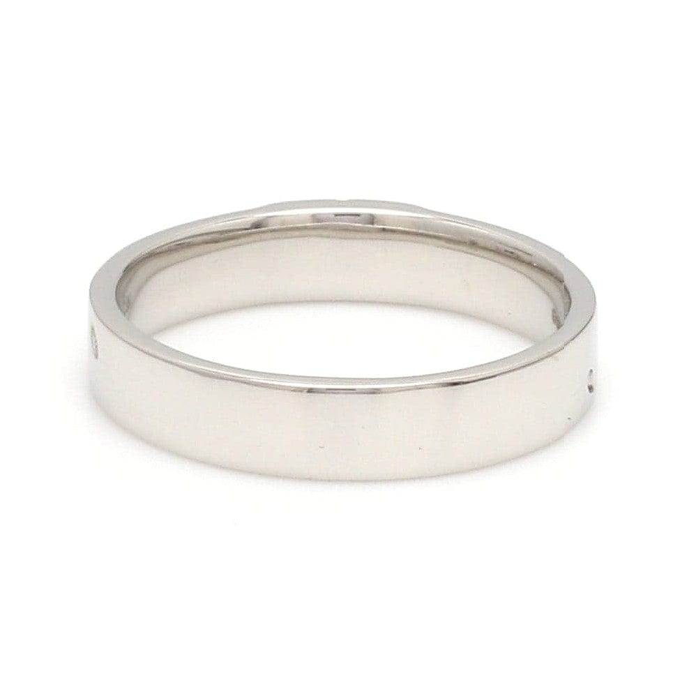 Jewelove™ Rings Designer Platinum  Princess Diamond Cut Couple Ring JL PT CB 87