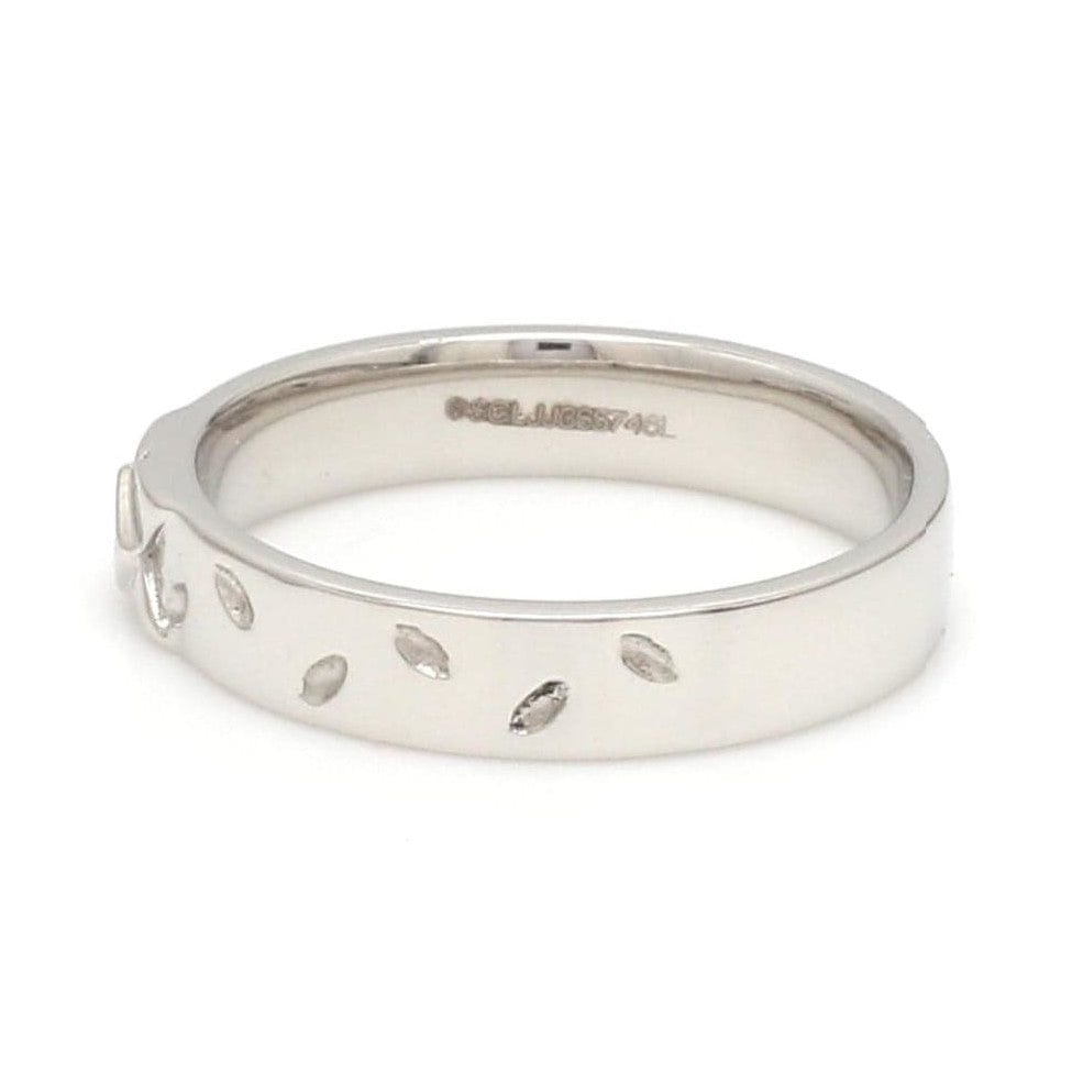 Jewelove™ Rings Designer Platinum  Princess Diamond Cut Couple Ring JL PT CB 87