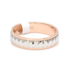 Jewelove™ Rings Designer Platinum & Rose Gold Couple Rings JL PT 1113