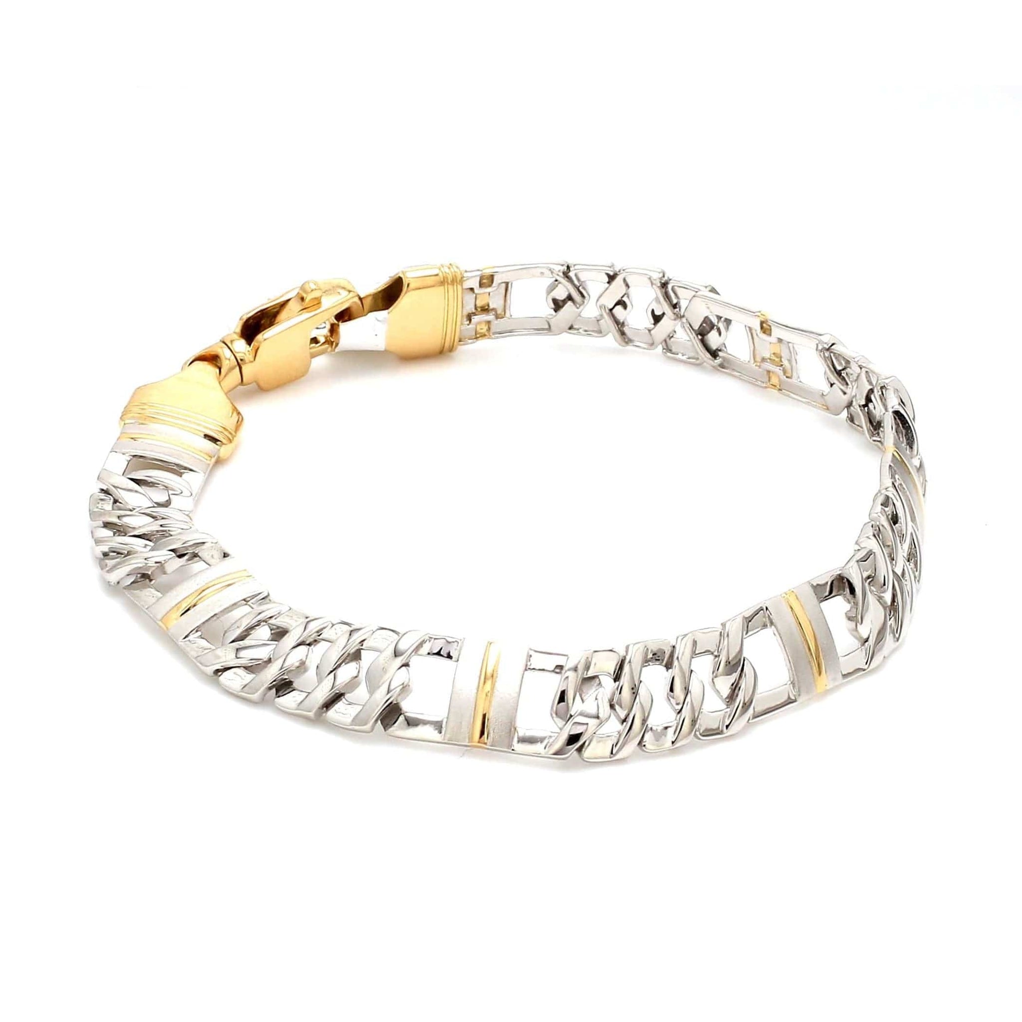 Designer Platinum Yellow Gold Bracelet for Men JL PTB 750