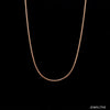 Jewelove™ Chains Double Sided Platinum & Rose Gold Unisex Chain JL PT CH 1128