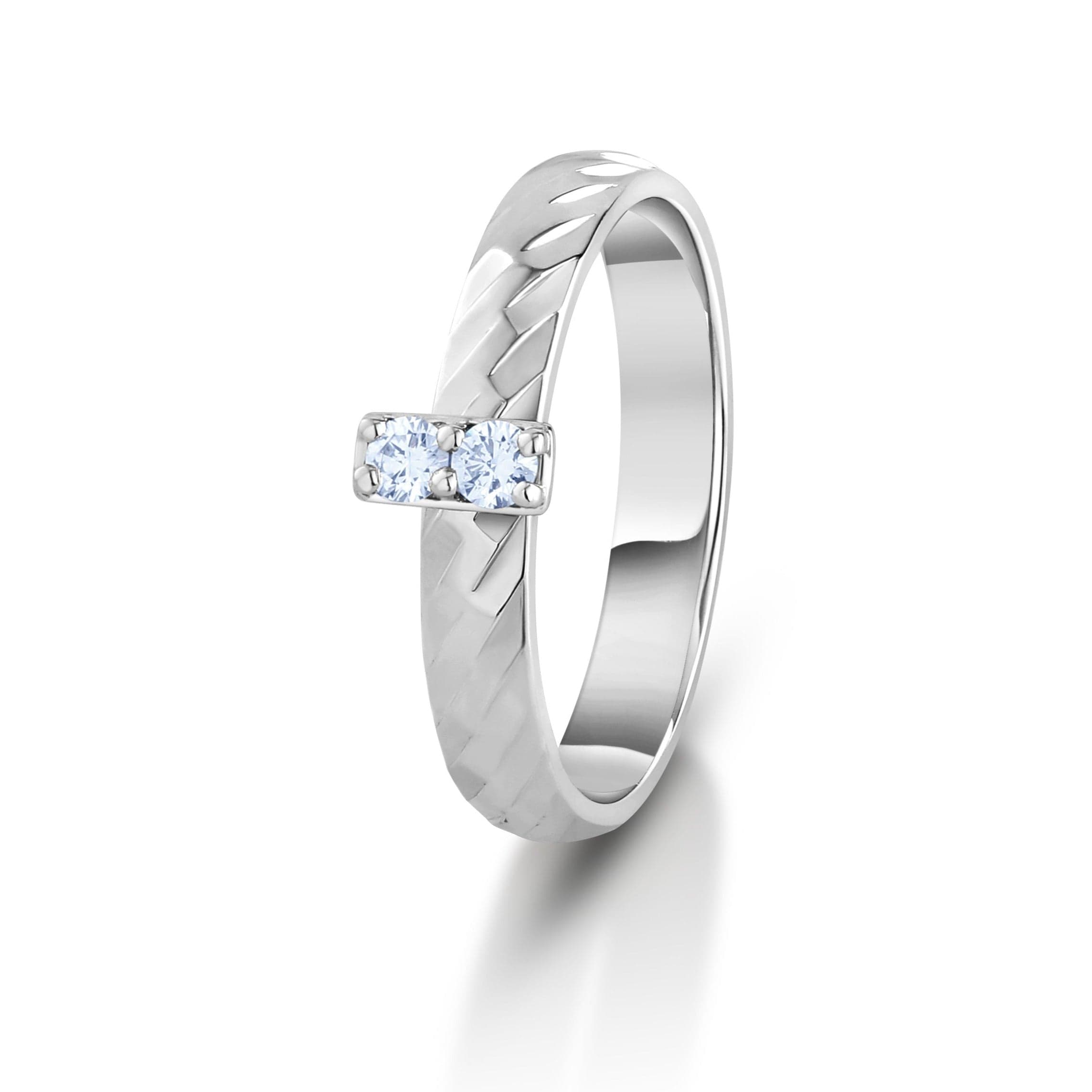 Ted Solitaire Ring For Men | Radiant Diamond Rings | CaratLane