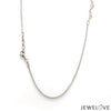 Jewelove™ Necklaces & Pendants Evara Platinum Rose Gold Diamond Necklace Set for Women JL PT NE 342