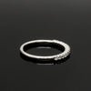 Jewelove™ Rings Half Eternity Diamond Ring in Platinum JL PT 1363