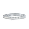Jewelove™ Rings Half Eternity Platinum Diamond Engagement Ring JL PT 0631