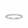 Jewelove™ Rings Half Eternity Platinum Ring with Diamonds JL PT 0088