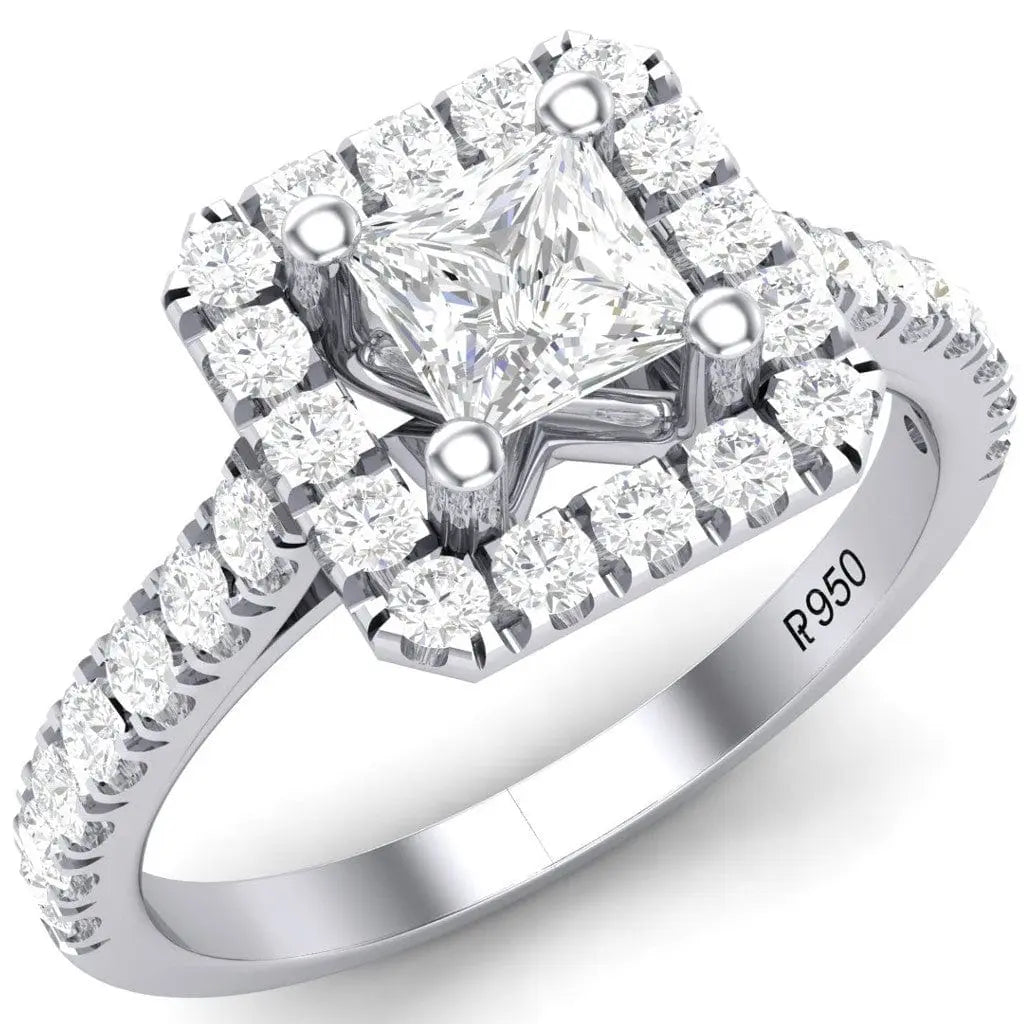 Halo Engagement Rings Sydney | Unique Halo Style Rings for Sale