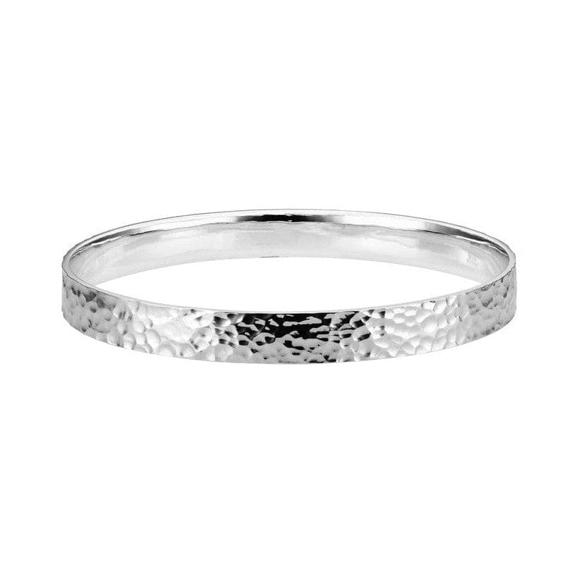 Jewelove™ Bangles & Bracelets Hammered Platinum Kada for Men JL PTB 776