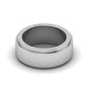 Jewelove™ Rings Heavy Platinum Diamond Edges Ring for Men JL PT MB RD 108