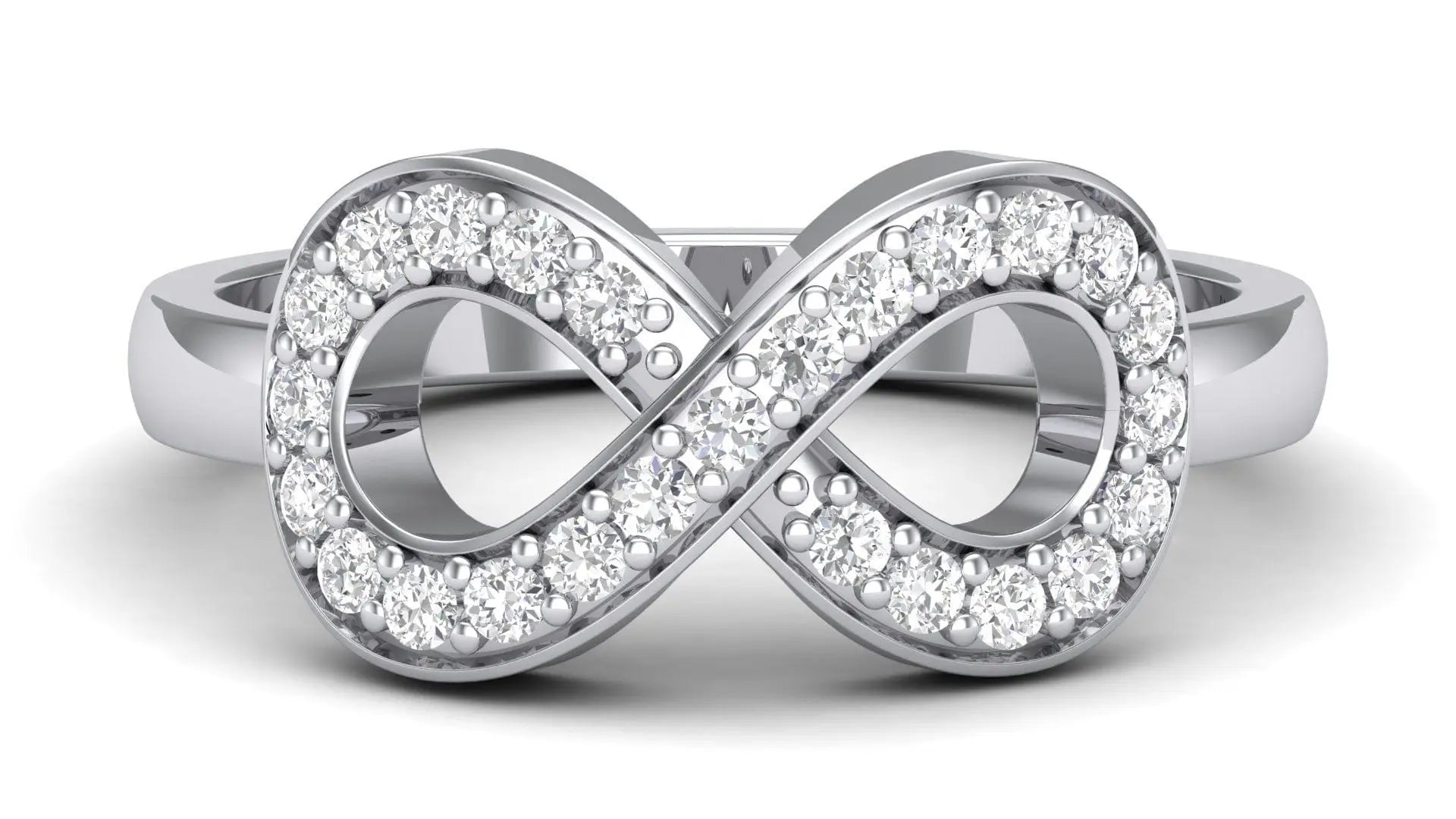 Saslow's & Henebry's Collection Diamond Infinity Ring LR0840 - Saslow's &  Henebry's Diamond Jewelers