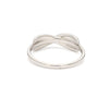 Jewelove™ Rings Infinity Plain Platinum Ring for Men JL PT 459