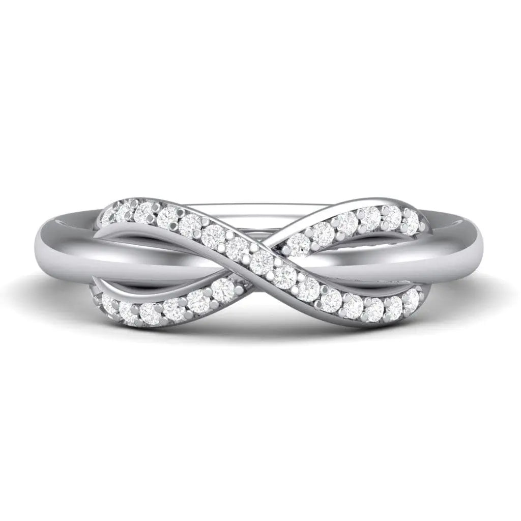 14K Rose Gold Mens Round Diamond Eternity Wedding Band 8mm Infinity Ring  1.74 CT - JFL Diamonds & Timepieces