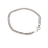 Jewelove™ Bangles & Bracelets Japanese 3 Line Platinum Bracelet for Women JL PTB 664