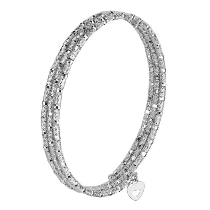 Amazon.com: Sterling Silver Woven Bracelet Flexible, 1/8 inch Wide:  Clothing, Shoes & Jewelry