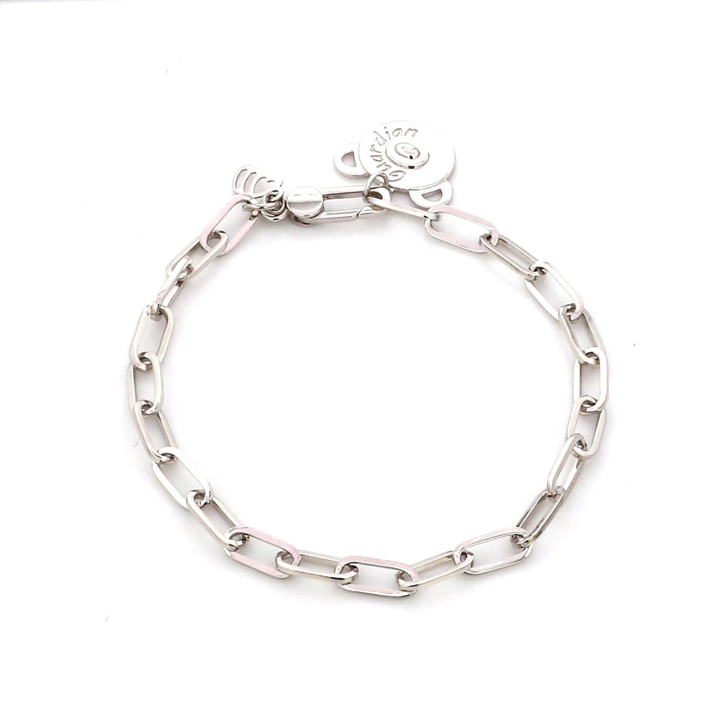 Jewelove™ Bangles & Bracelets Japanese 4mm Links Platinum Bracelet for Women JL PTB 1161