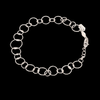 Jewelove™ Bangles & Bracelets Bracelet Japanese Circle Links Platinum Bracelet for Women JL PTB 1155