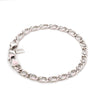 Jewelove™ Bangles & Bracelets Japanese Links Platinum Bracelet for Women JL PTB 1163
