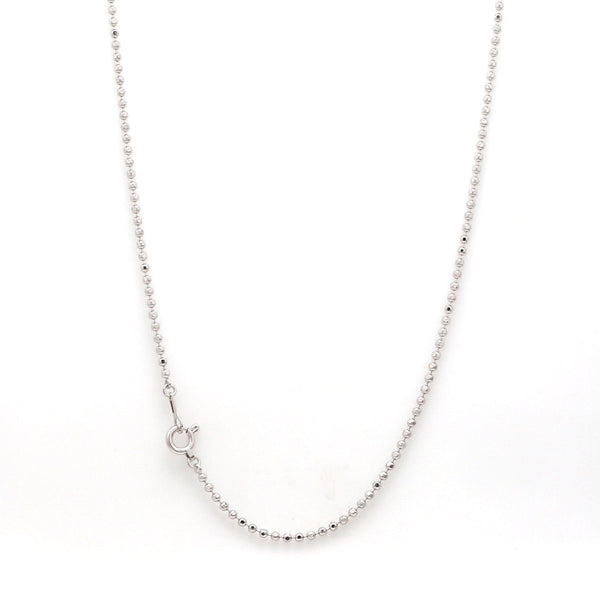 Jewelove™ Chains Japanese Plain Platinum Ball Chain JL PT CH 970