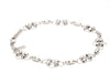 Jewelove™ Bangles & Bracelets Japanese Platinum Bracelet Diamond Cut Balls Bracelet for Women JL PTB 1075