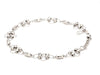 Jewelove™ Bangles & Bracelets Japanese Platinum Bracelet Diamond Cut Balls Bracelet for Women JL PTB 1075