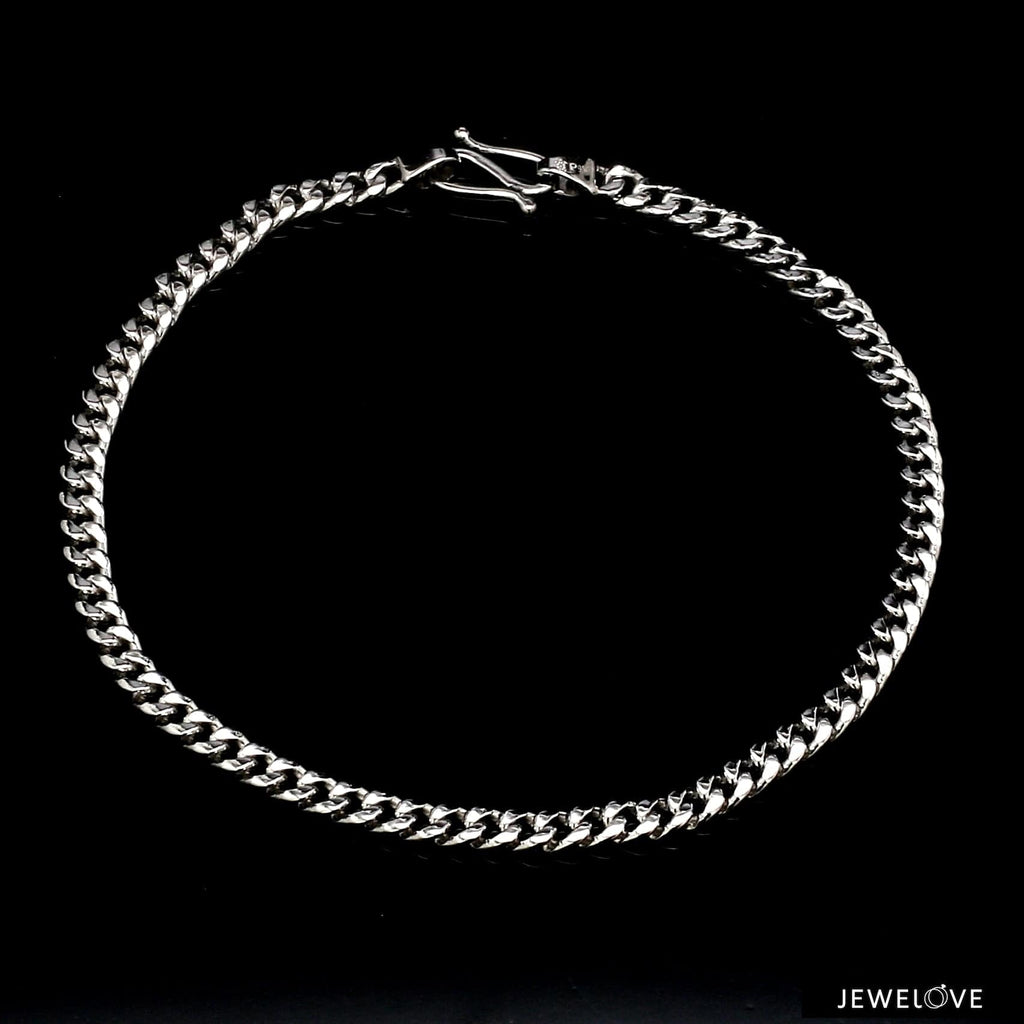 Jewelove™ Bangles & Bracelets Japanese Platinum Bracelet for Men JL PTB 1085