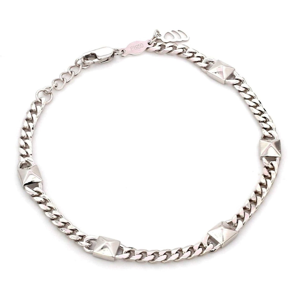 Jewelove™ Bangles & Bracelets Japanese Platinum Bracelet for Women JL PTB 1165