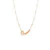 Jewelove™ Chains Japanese Platinum Chain with Rose Gold Polish for Women JL PT CH 941