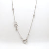 Jewelove™ Chains Japanese Platinum Diamond Cut Balls Chain for Women JL PT CH 1086