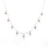 Jewelove™ Chains Japanese Platinum Diamond Cut Balls Chain for Women JL PT CH 1087