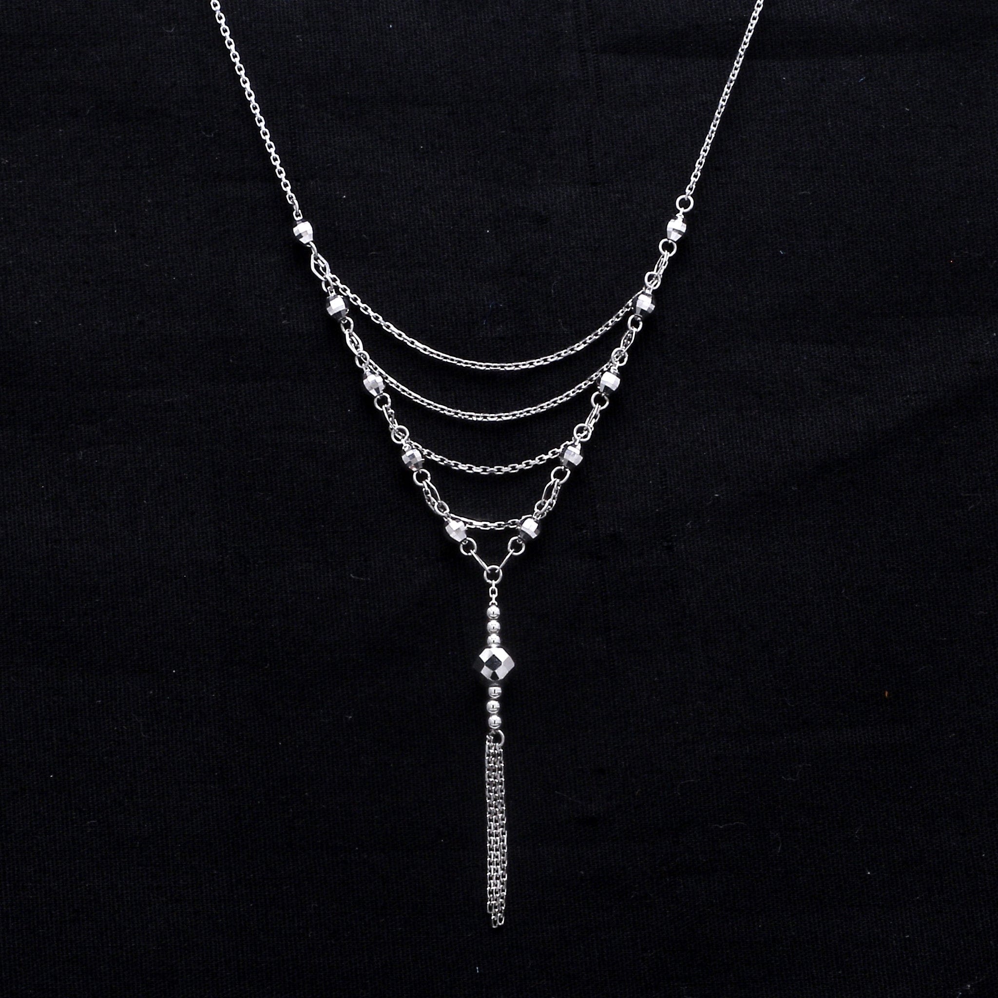 Dazzling Platinum Necklace For Women 20PTEUN41