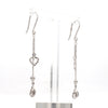 Jewelove™ Earrings Japanese Platinum Earrings with Diamond Cutting for Women JL PT E 285