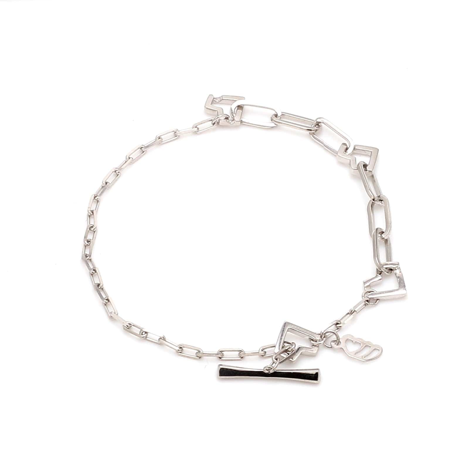 Buy Minimalist Heart Bracelet for Women in Gold Stainless Steel Online in  India  Etsy