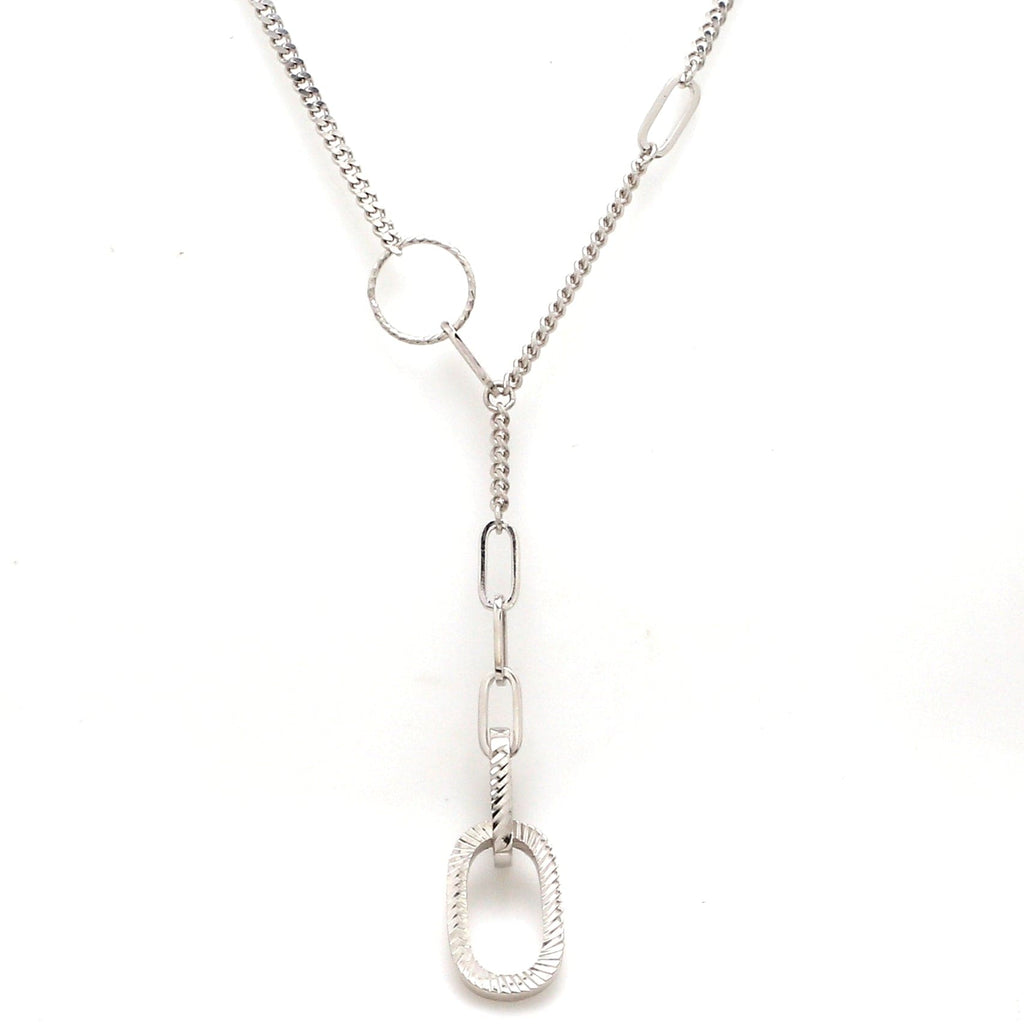 Jewelove™ Chains 18 inches Japanese Platinum Necklace Chain for Women JL PT CH 1161