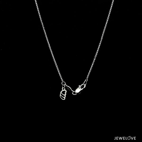 Jewelove™ Necklaces & Pendants Japanese Platinum Necklace for Women JL PT CH 193