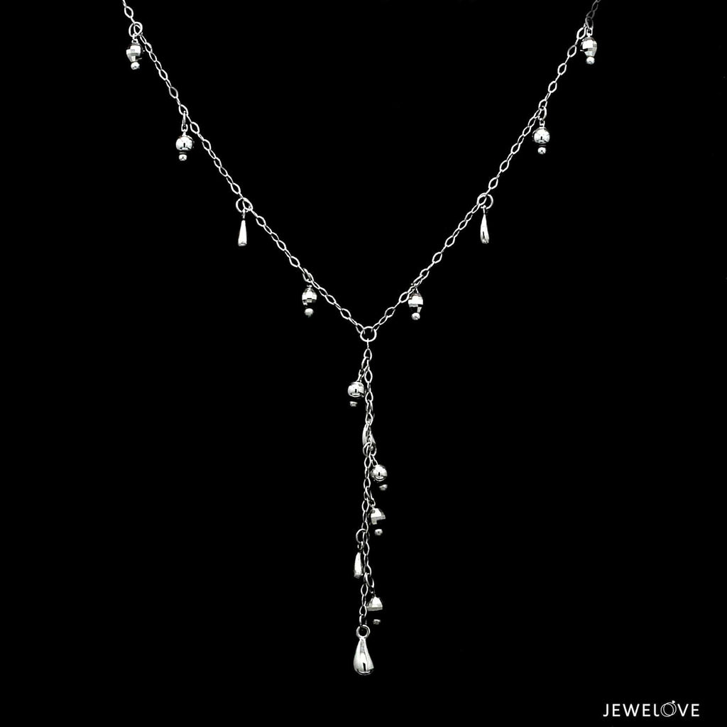 Jewelove™ Chains Japanese Platinum Necklace for Women JL PT CH 197