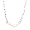 Jewelove™ Chains Japanese Platinum Rhombus Links Necklace Chain for Women JL PT CH 1166