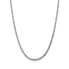 Jewelove™ Chains 20 inches - Adjustable Chain Japanese Platinum Rope Chain for Women JL PT CH 1054