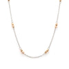 Jewelove™ Chains 18 inches Japanese Platinum Rose Gold Chain for Women JL PT CH 1048