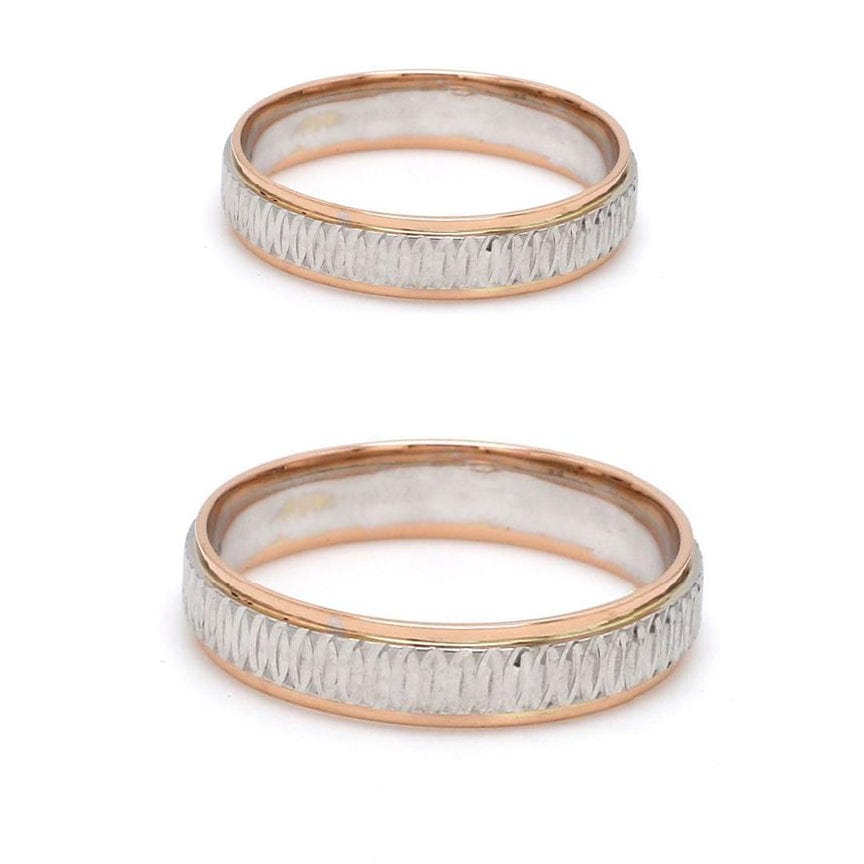 Japanese Platinum & Rose Gold Couple Rings Couple Ring JL PT 601