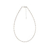 Jewelove™ Chains Japanese Platinum & Rose Gold Diamond Cut Balls Chain for Women JL PT CH 1068